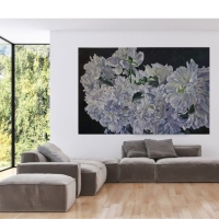 Abundance in contemporary living room 