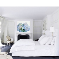 Luminous in bedroom over fireplace perfect - 1