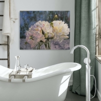 WHITE PEONIES VII