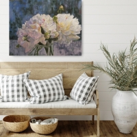 WHITE PEONIES VII