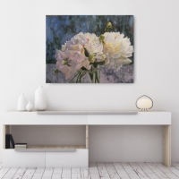 WHITE PEONIES VII