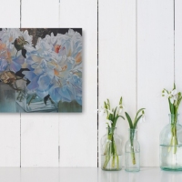 WHITE PEONIES VIII