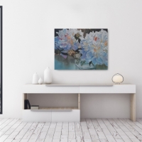 WHITE PEONIES VIII