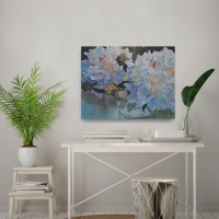 WHITE PEONIES VIII