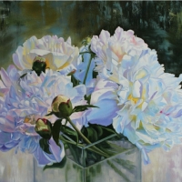 White Peonies IX